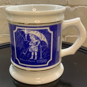 Franklin Mint Vintage MORTON SALT Porcelain Mug The Corner Store